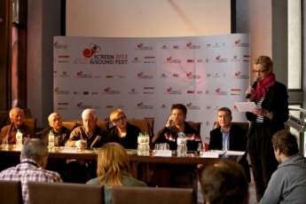 A press conference announcing the Gala and other festival events